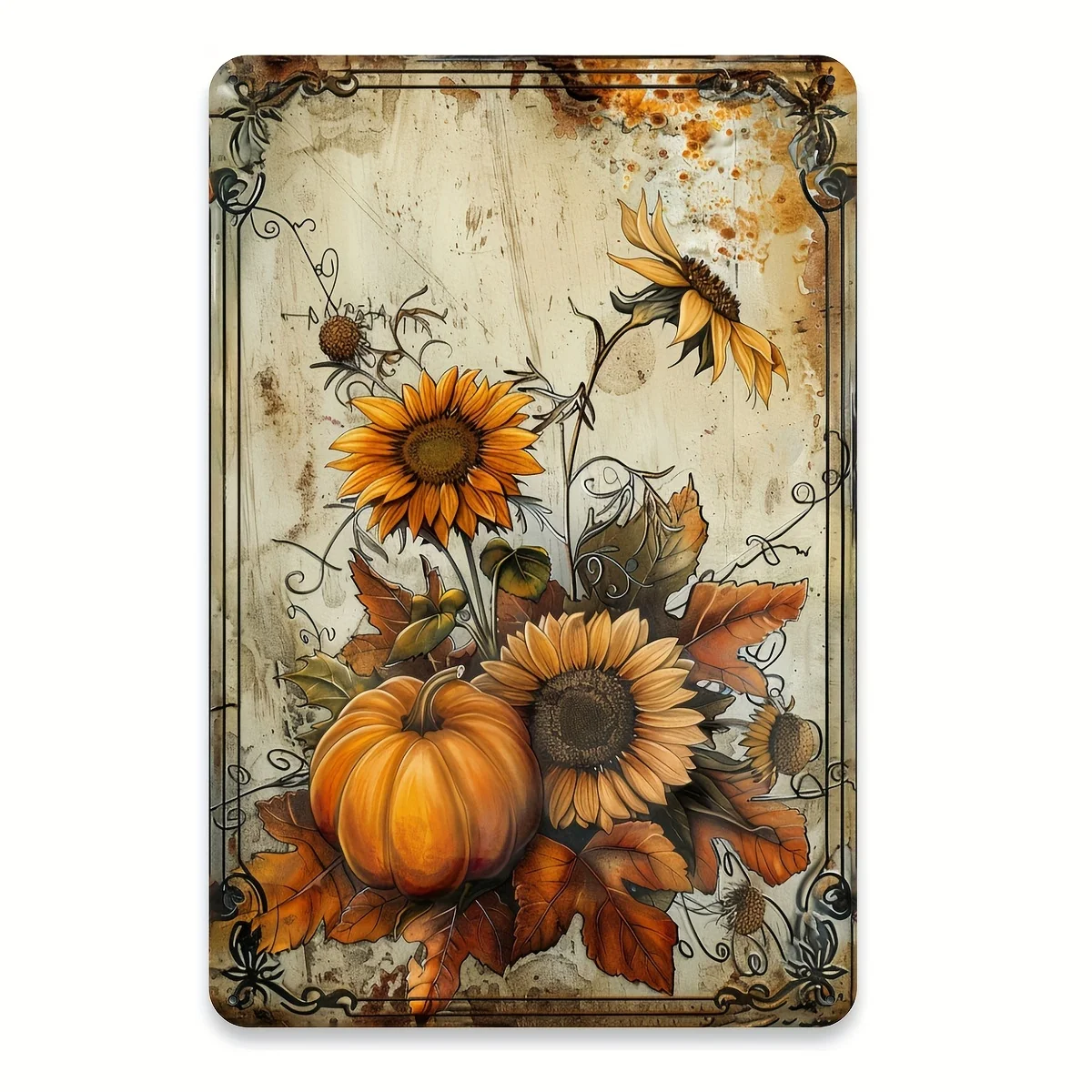 Vintage Pumpkin & S…