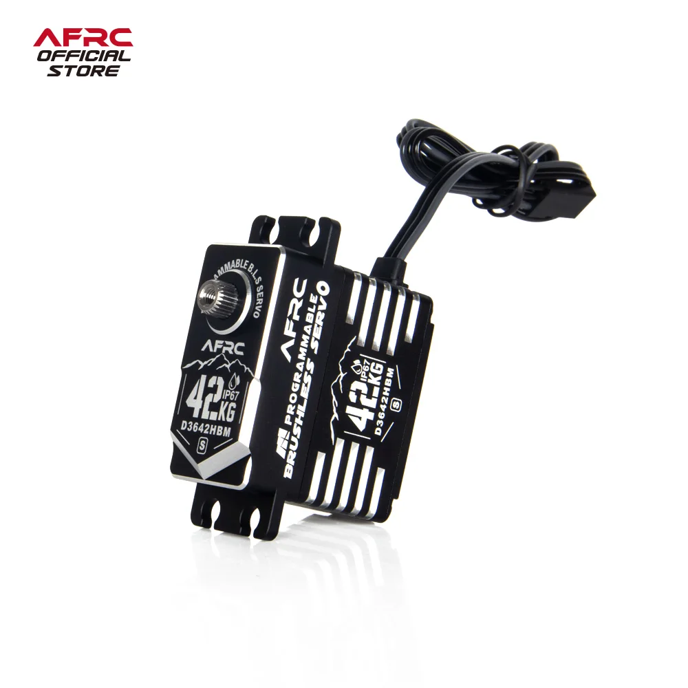 AFRC 42kg HV IP67 Programmable Brushless Servo for TRXXXAS HORIZON HSP RC Car Boat Robot etc.DIY Upgrad