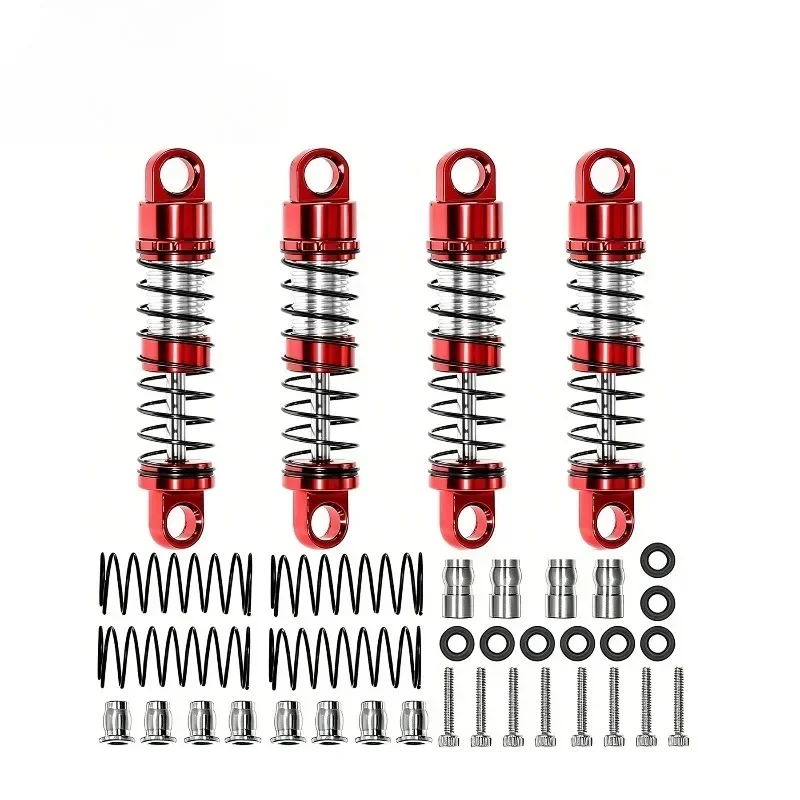 1/30 Axial SCX30 Bronco Metal Shock Absorber 21mm 25mm with Two Sets Replaceable Springs RC Car Upgrade Parts