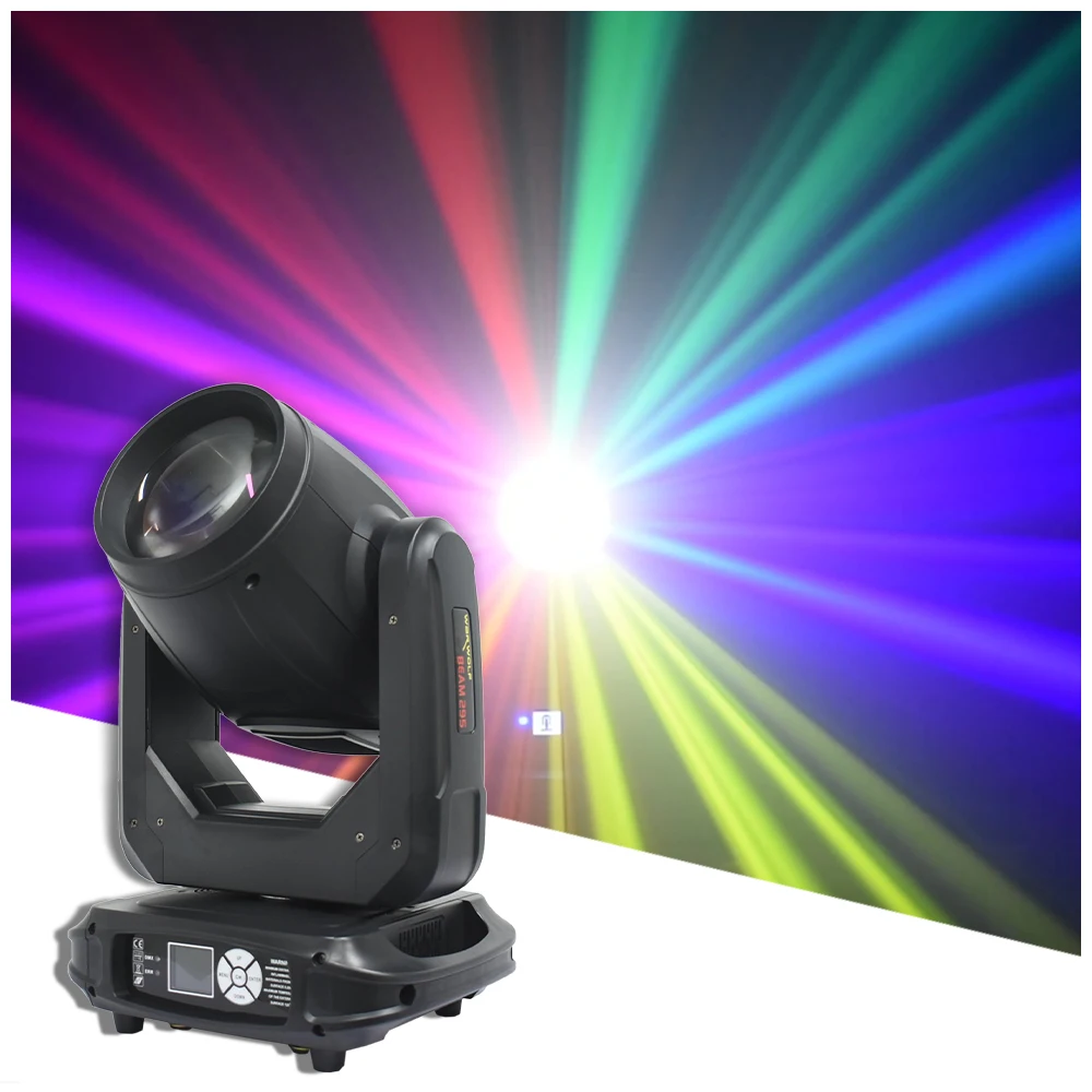 

YUER NEW Mold Beam 295W Moving Head Lights DMX512 Controller For DJ Disco Wedding Party Activities Wash Stage Lighting YUER