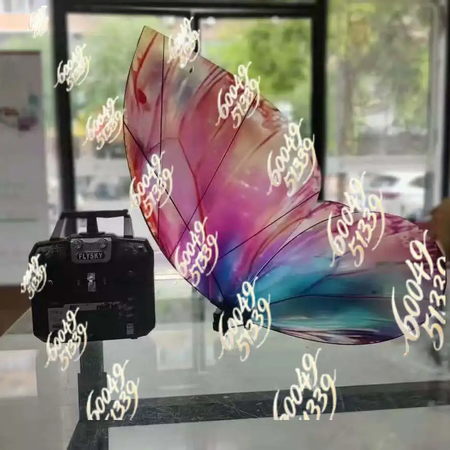 apply to Third generation biomimetic butterfly flapping aircraft, handmade flapping butterfly