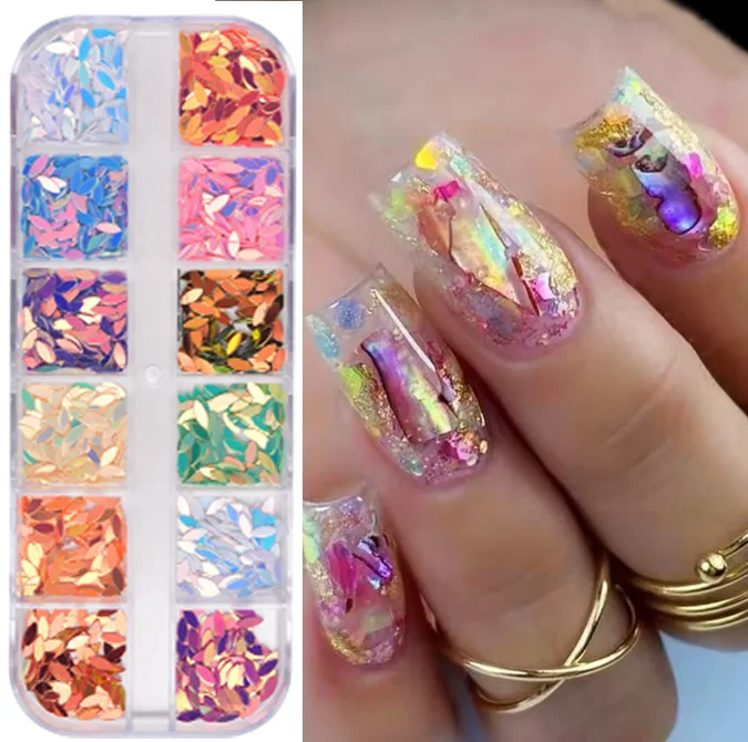 Pailletten Hars Accessoires Polymeer Klei Vlokken Vulmiddel Epoxyhars Glitter Poeder Nagelvulmateriaal Voor Sieraden Maken DIY