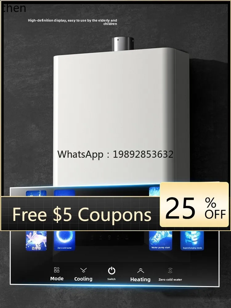 

gas water heater household balanced strong discharge constant temperature instant hot zero cold water