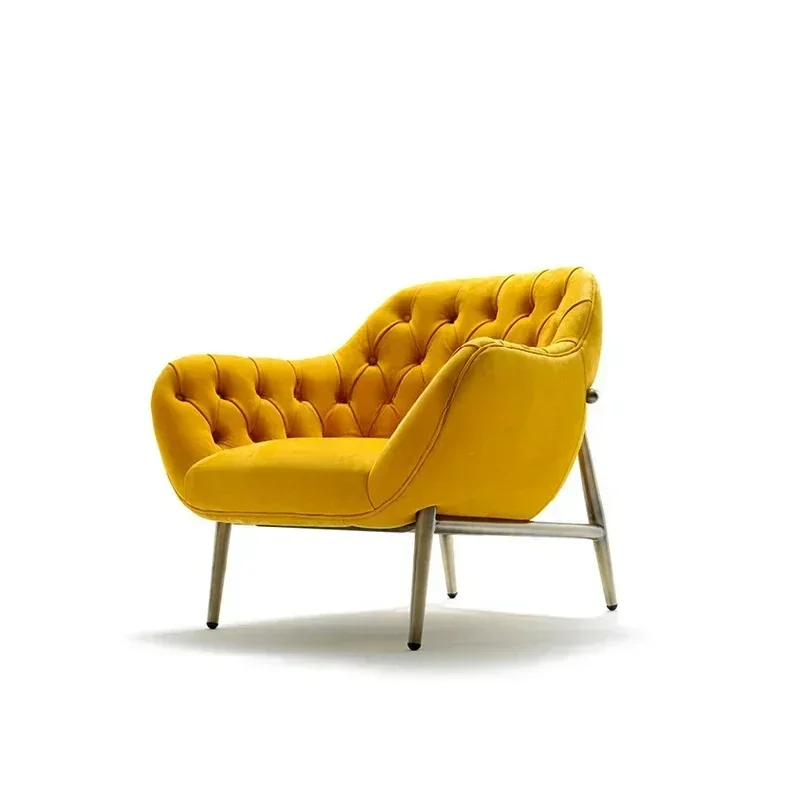 Italian leisure chair living room home hotel high-end light luxury atmospheric decoration negotiation chair