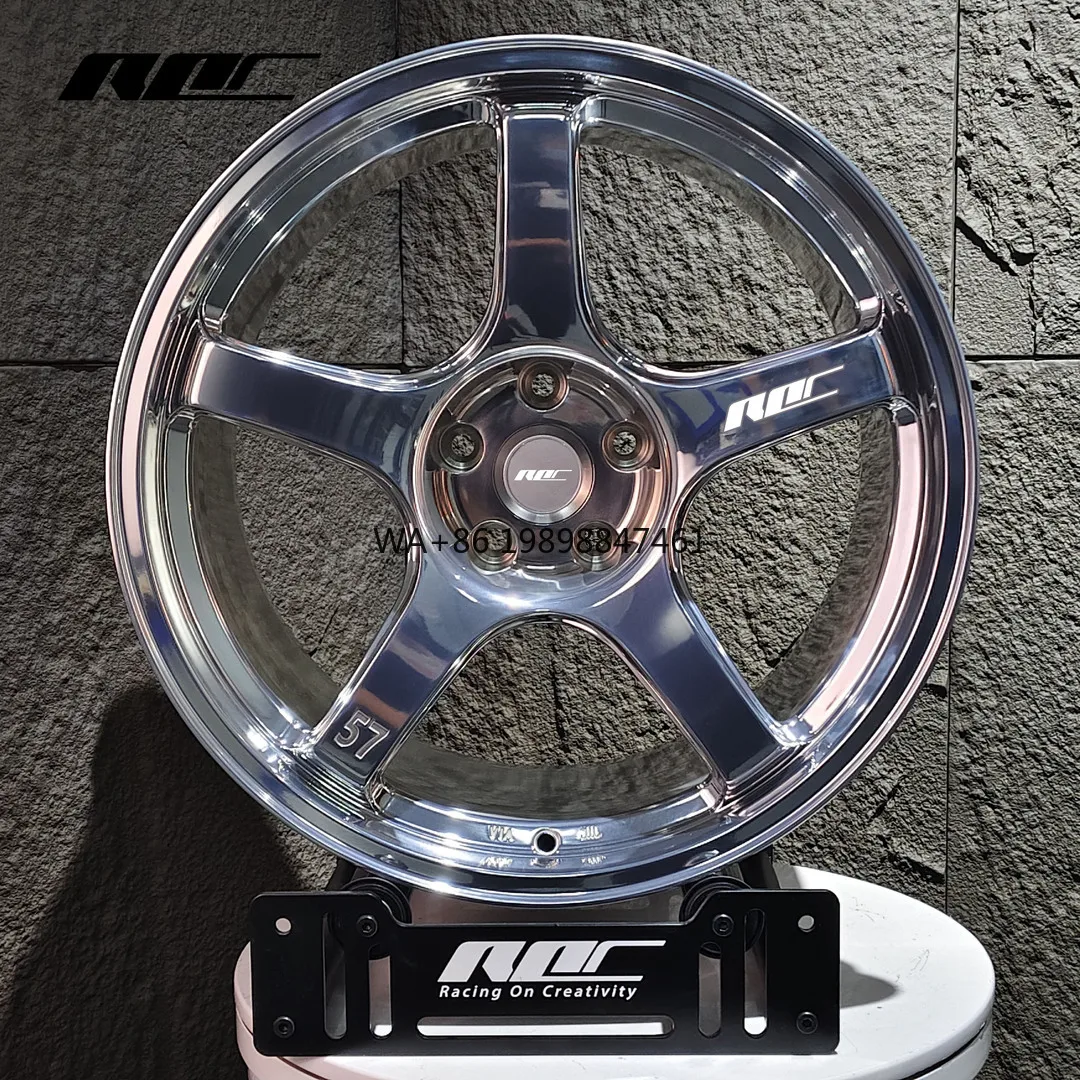 

Кованые моноблочные диски Roc Custom Polished 57CR 5x114.3 5x100, 18 и 17 дюймов для Toyota GR86, Subaru WRX STI, Infiniti G35
