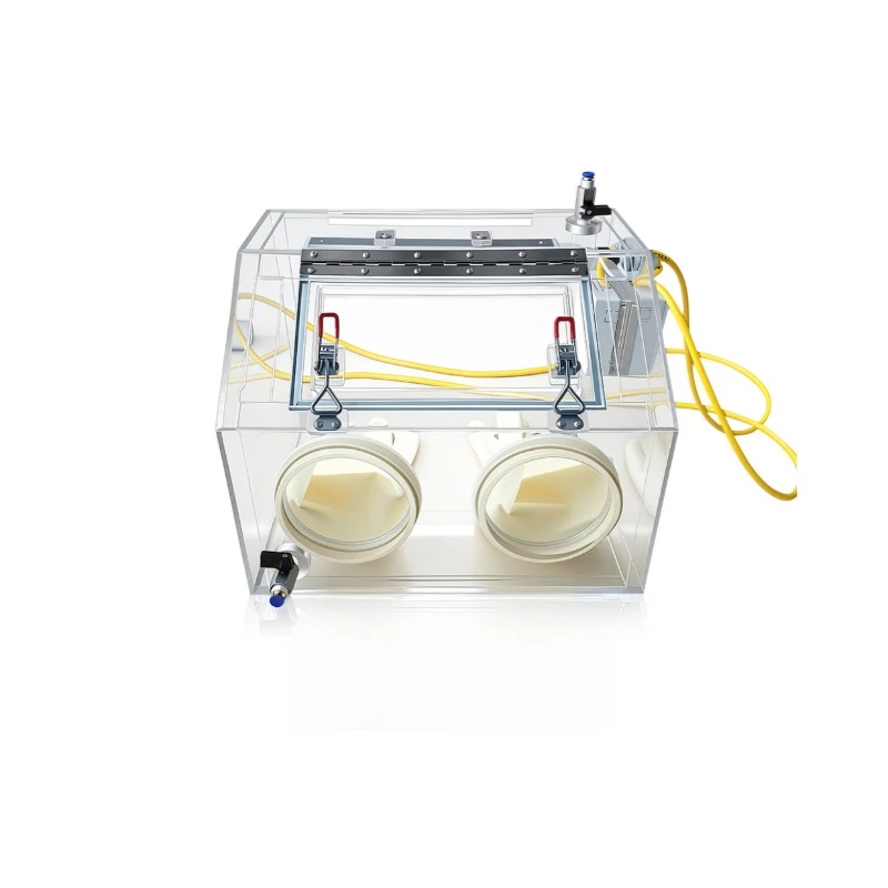 Acrylic glove box laboratory vacuum aseptic isolation operation box