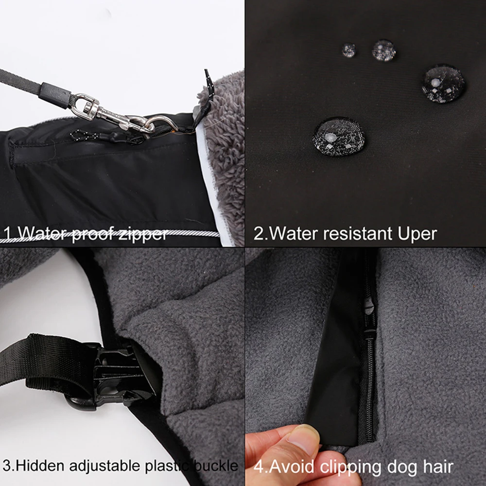 Waterproof Reflective Dog Coat J 5