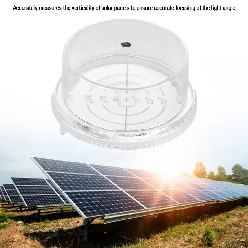 Solar Panel Perpendicularity Measurement Heat-Resistant Sun Angle Finder Guide Solar Angle Adjust Meter Practical Sun Angle