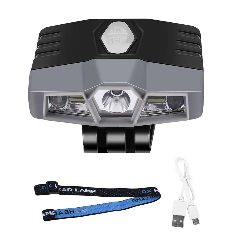 ABFU-Ultra Bright Hands-Free Led Clip On Hat Light - Rechargeable 150 Lumens Lightweight Spotlight Waterproof Cap Light Flashlig
