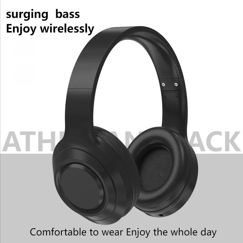 

Original Wired/Wireless Bluetooth V5.3 Headphone Foldable Noise Cancelling HIFI Stereo Headset Mic Earbud For Gaming Running