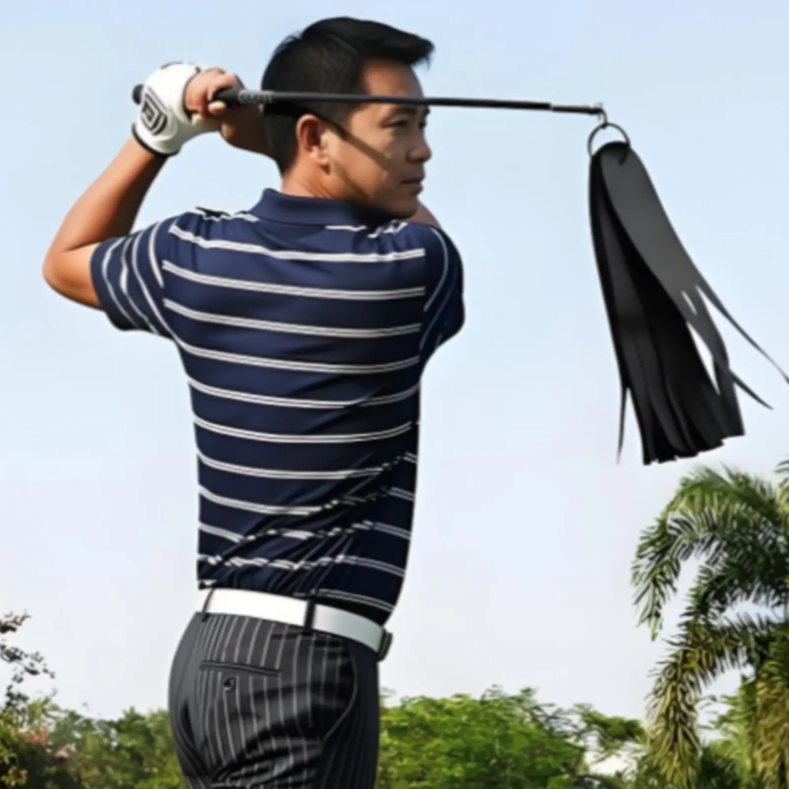 

Golf Tempo Coach Sound Feedback Tempo Training Club Weighted Swing Coach Portable Weighted Golf Swing Stick Indoor-Safe