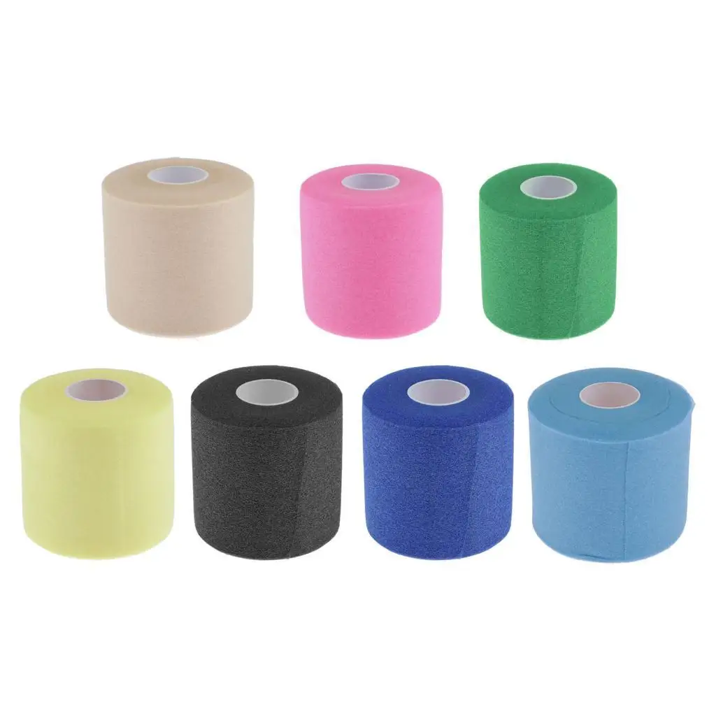 Athletic Sponge Bandage Tape Non Adhesive Elastic Pre Wrap Protective Layer for Sports Fitness Care view 4