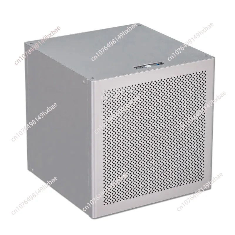 6-disc NAS Chassis, 2mm Anode Aluminum, MATX Main Board, ATX Power Supply, Flying Bull Black