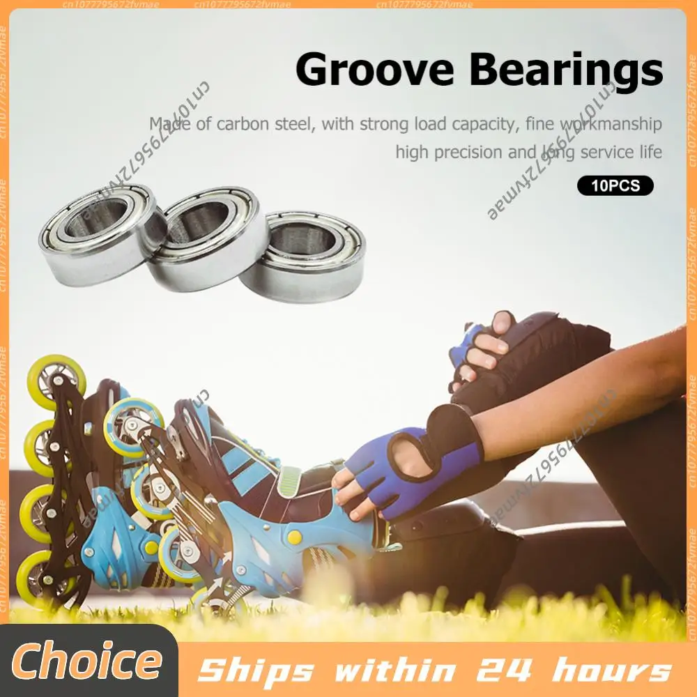 10pcs Carbon Steel Bearings Double Shielded 688ZZ Ball Bearing 8x16x5mm Double Metal Seal Bearings Heavy Load 3D Printer Parts