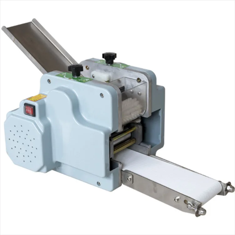 Tabletop Small Grain Product Automatic Papad Momo Empanada Samosa Gyoza Wonton Dumpling Maker Skin Wrapper Making Machine