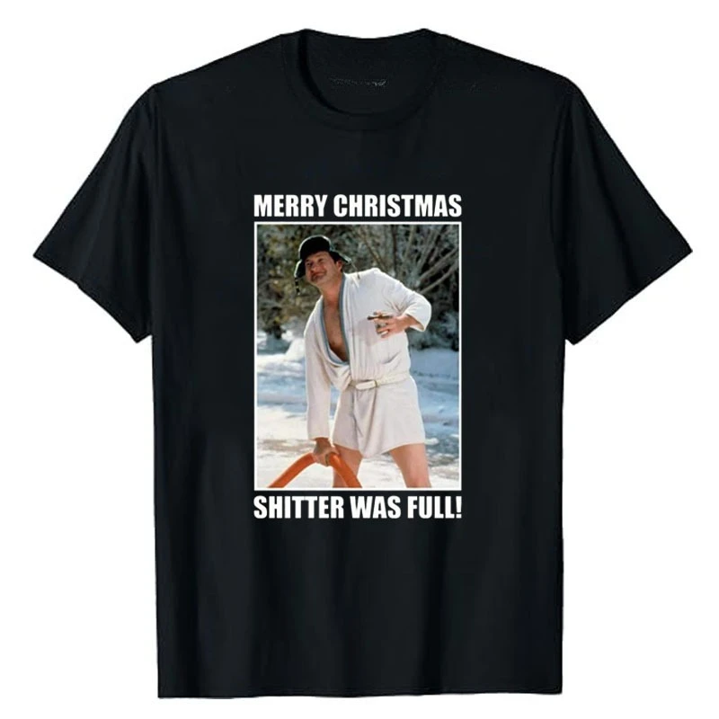 2026Merry Christmas Shitters Full National Xmas Vacation CostumeFunny UnisexT-Shirt Man Clothing Y2kTopCool Tailor-made T-Shirts
