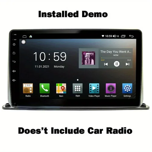 Imagen 2 del producto Fascia de Radio Universal para coche, Android 2, doble Din, 9 "", 10"", 12,3 "", para coche antiguo, camión, Panel estéreo, marco de montaje para tablero, Kit de molduras faciales