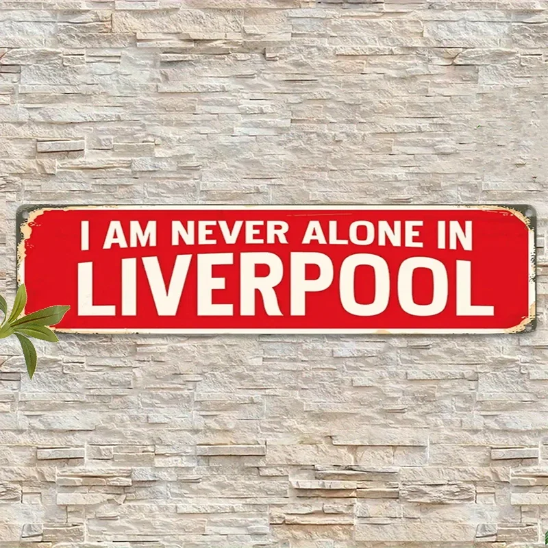 Vintage Liverpool Wall Sign - 