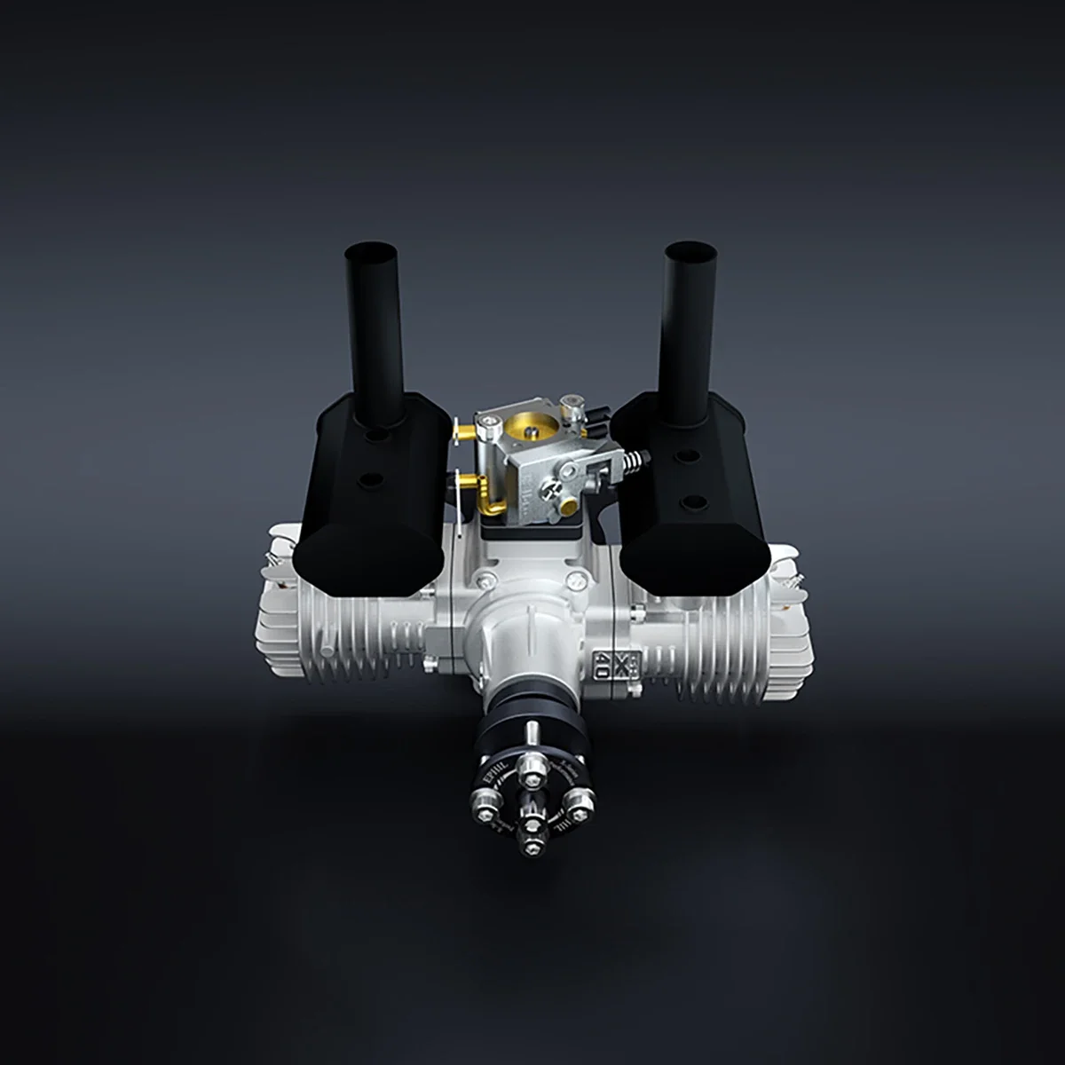 

EPHIL XG-40cc-T Aircraft Model Engine Hot Head Ignition Innovation Opposed Dual Cylinder Fixed Wing