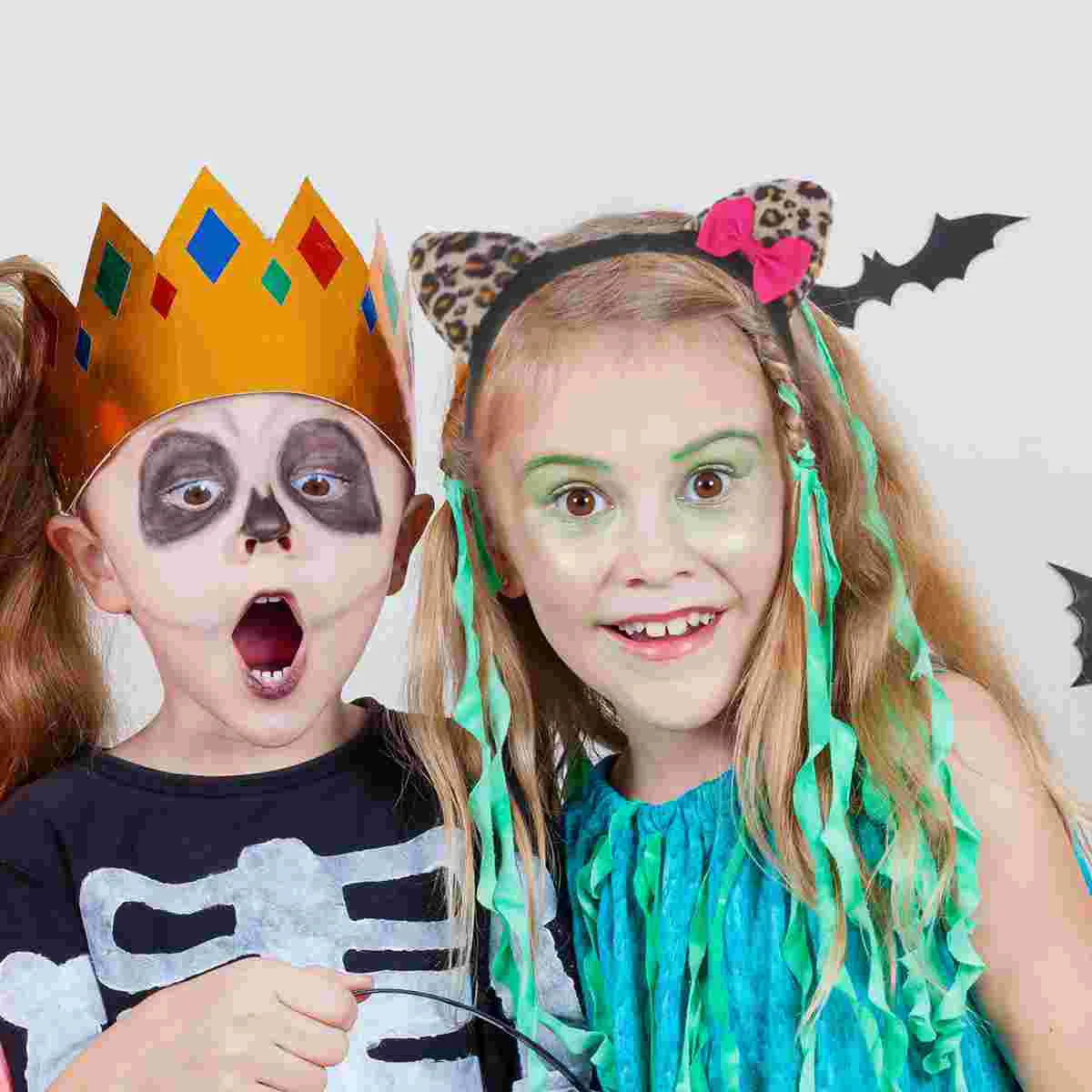 Halloween Kids Haarband Creatieve Luipaard Hoofdband Nieuwigheid Decor Haar Strik Hoofddeksel Carnaval Maskerade Partij Cosplay Kostuum