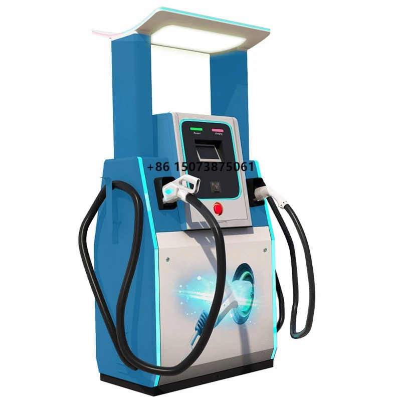 China Wholesale Commercial Charging Station for Electric Vehicles 3 Phase 60kw Electric Car Ev Floor Mounted Charging Station