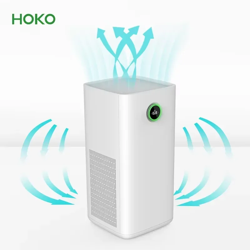 Smart Air Purifier Por Home Office App Control HEPA Filter EU US Plug Cleaner for Pet Allergy Dust Removal Easy