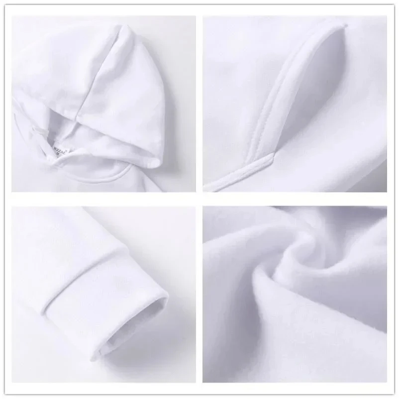 2025 هازبين فندق لوسيفر الجرافيك هوديي رجل امرأة الشارع موضة قناع السترة القمم كم طويل الصوف فضفاض البلوز