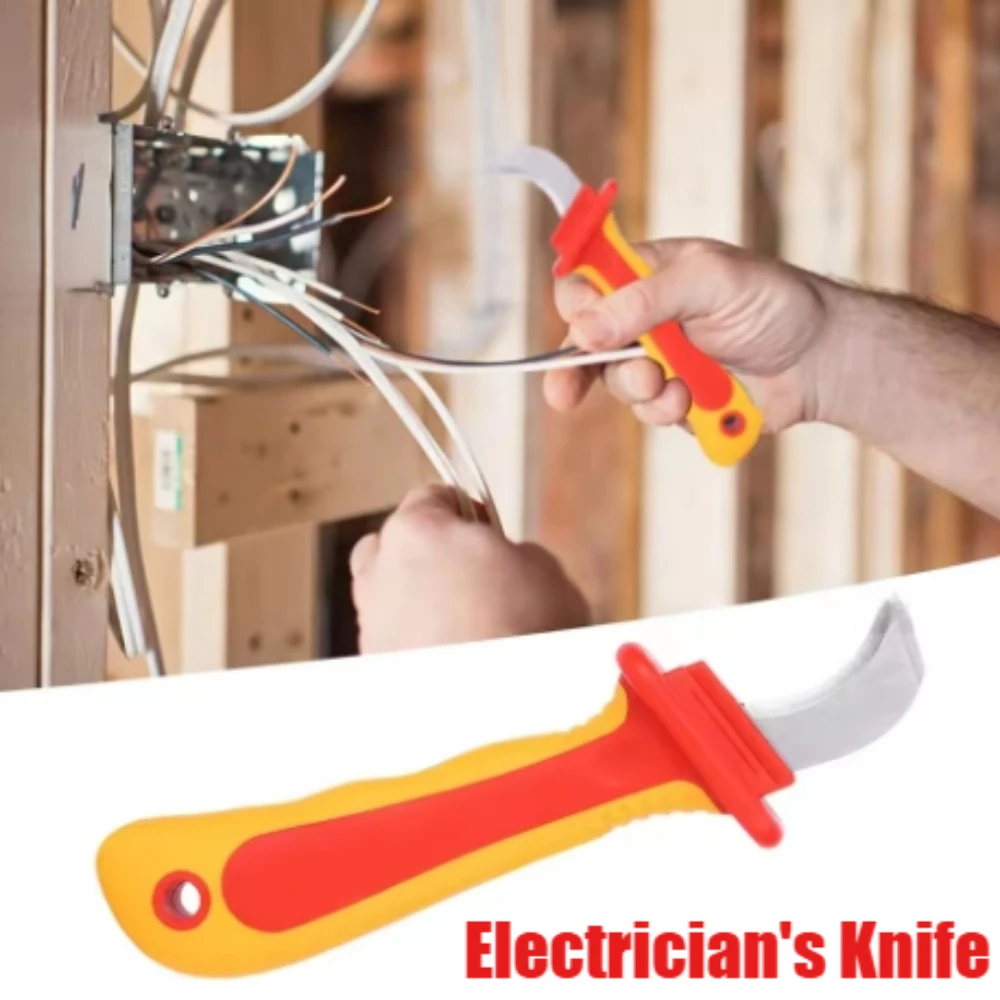 

Portable Insulating Plastic Cable Tool Multifunction Insulated Cable Tool for Live Wires Operations Instrument