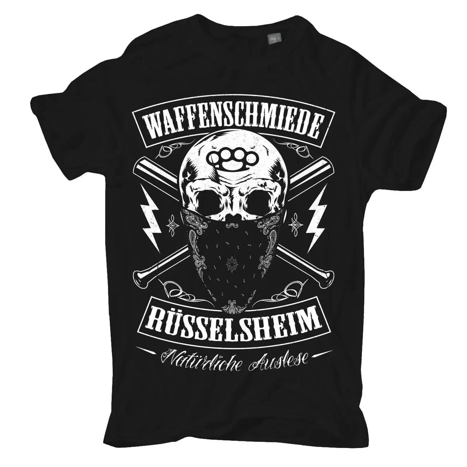 Herren T Shirt Waffenschmiede Rüsselsheim Auto Motive Kadett Vectra Astra Corsa vintage Washed Stretched Unisex Soft Stylish