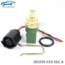 059919501A New Engine Water Coolant Temperature Sensor 4-pin For Audi A4B7 A6 C5 VW Golf MK4 BORA Passat B5 B6 059 919 501 A