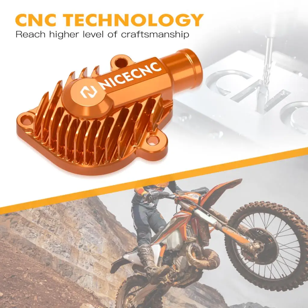 NICECNC For KTM EXC 300 250 XCW 2024 2025 Water Pump Cover Guard For KTM SX 250 XC 300 2023-2025 Husqvarna TE 300 GasGas EC 300