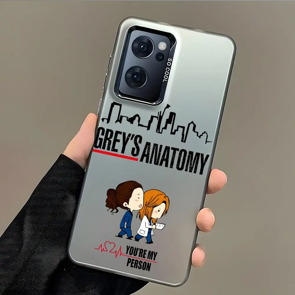 Classic Tv G-Greys Anatomy Phone Case For Samsung Galaxy S25 Edge S24 S23 S22 S21 S20 Ultra Funda Silicone Silver Phone Case