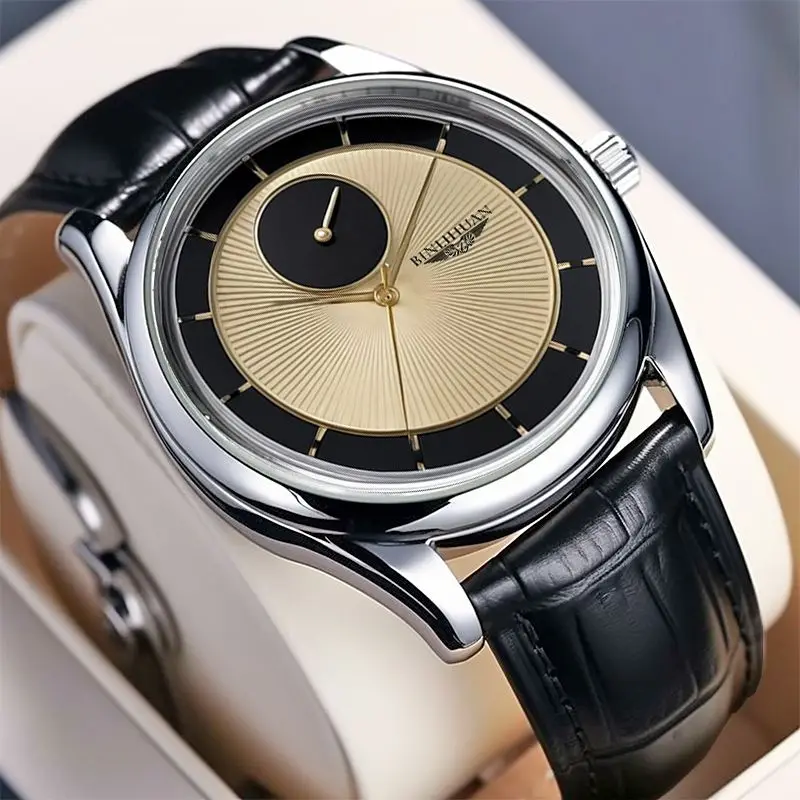 New 2025 Men Fashion Watches Business Quartz Wristwatch Stainless Steel Desianer Clock Reoies Reloj Hombre Luxury Gift