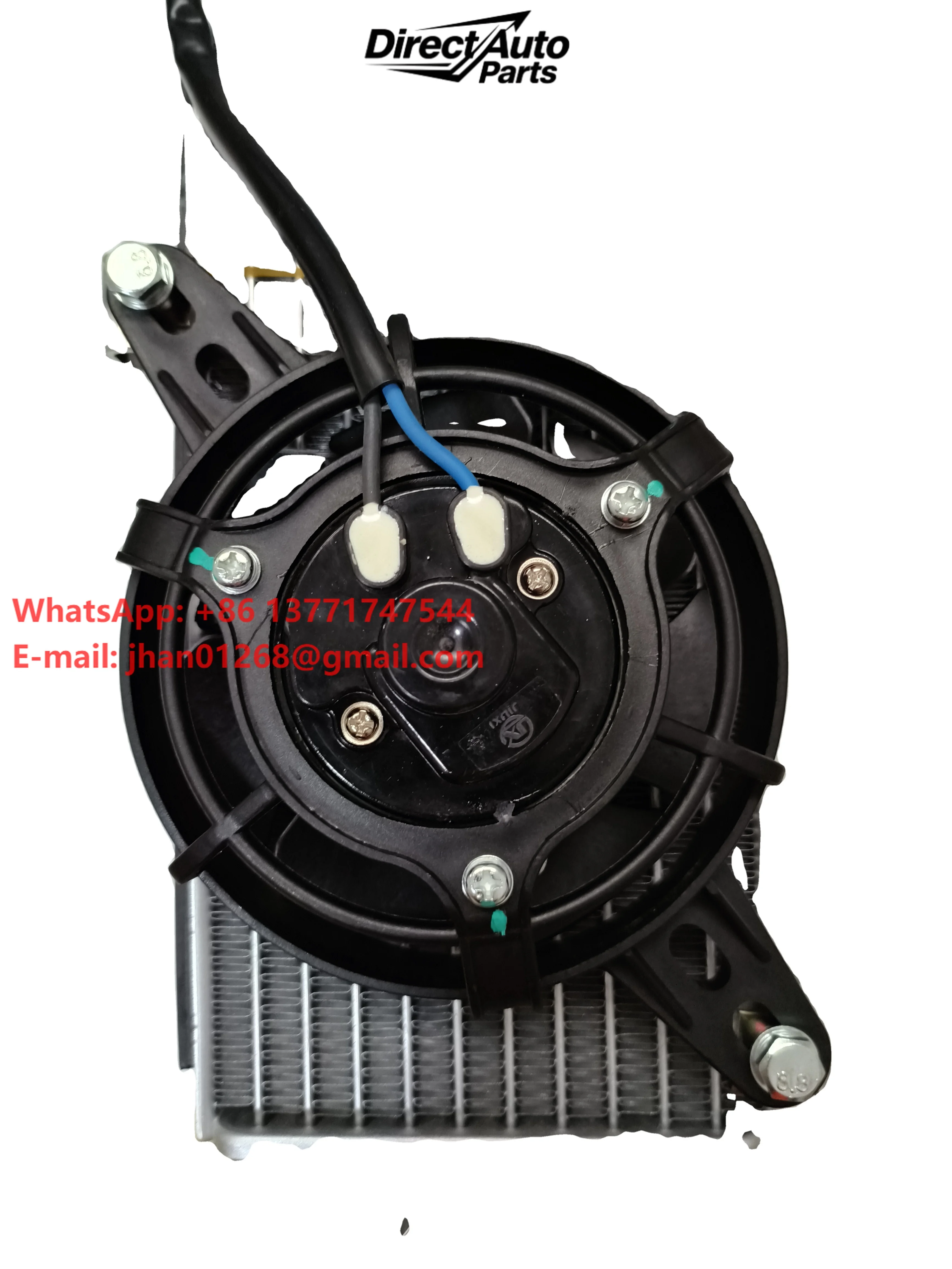 KOSHINE 125CC 150CC Compatible Aluminum Motorcycle Cooling System Engine Water Radiators with Fan