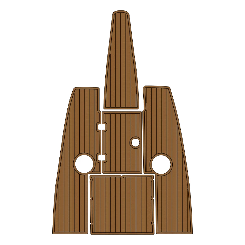 

Коврик для пола из пены EVA из тикового дерева для 2002-2003 Crownline LPX, платформа для плавания, коврик для кокпита, лодка, SeaDek, стиль Gatorstep, самоклеящийся