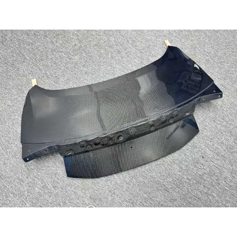 

High Quality CSL Style Carbon Fiber Trunk Lid for 2024 Carbon Fiber Taiate Decoration peect fitment