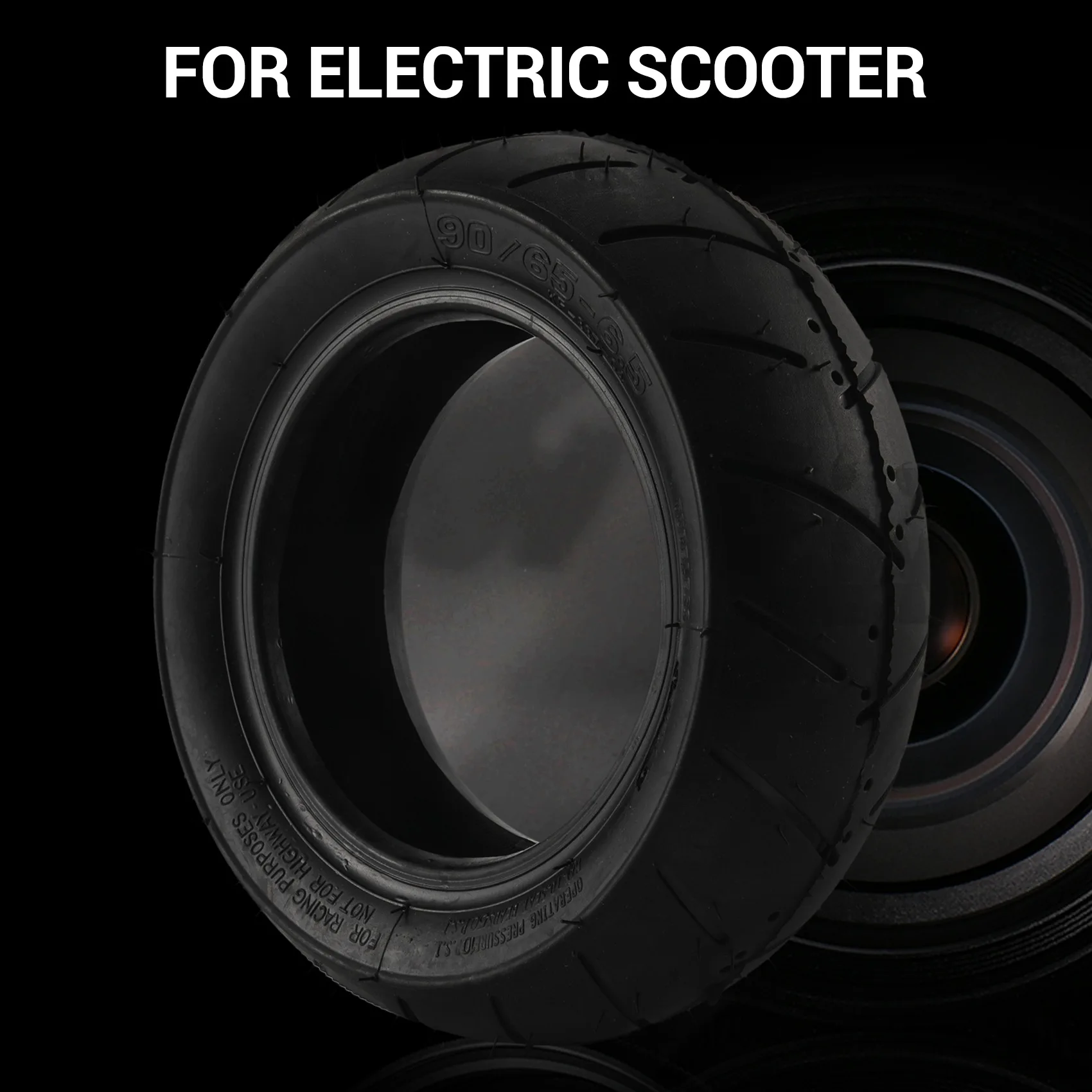 

T61C_90/65-6.5 Tubeless Tyre 11 Inch Vacuum Tire for Electric Scooter, 47Cc 49Cc Mini Motorcycle Accessories