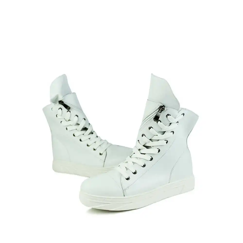 With Zipper Fall Men's Dress Heels Loafers Shoes For Men Dress Demi-season Sneakers Sport New Arrival Tenys Global Brands