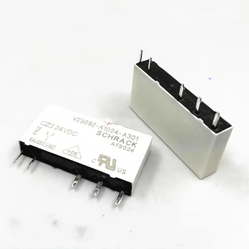

2pcs Relay 23092-A1024-A301 24V 6A 5-pin