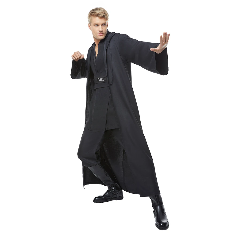 Jedi Cosplay Everak Knight FantrenforCostume pour hommes, uniforme de jeu de rôle, tenues pour adultes, Halloween, carnaval, déguisement