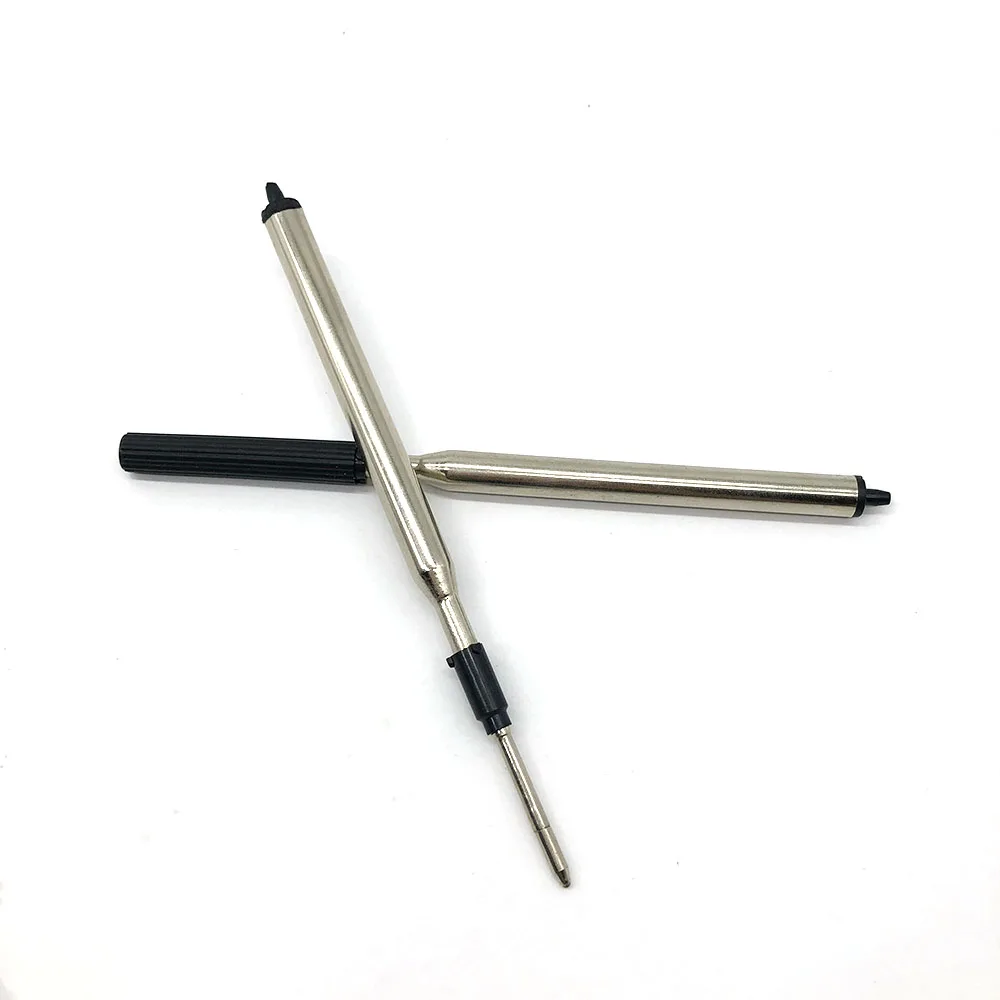 2PCS Black 1.0MM Tip Rollerball Ballpen Refill M16 Fits For LAMY Ball Pen German Ink