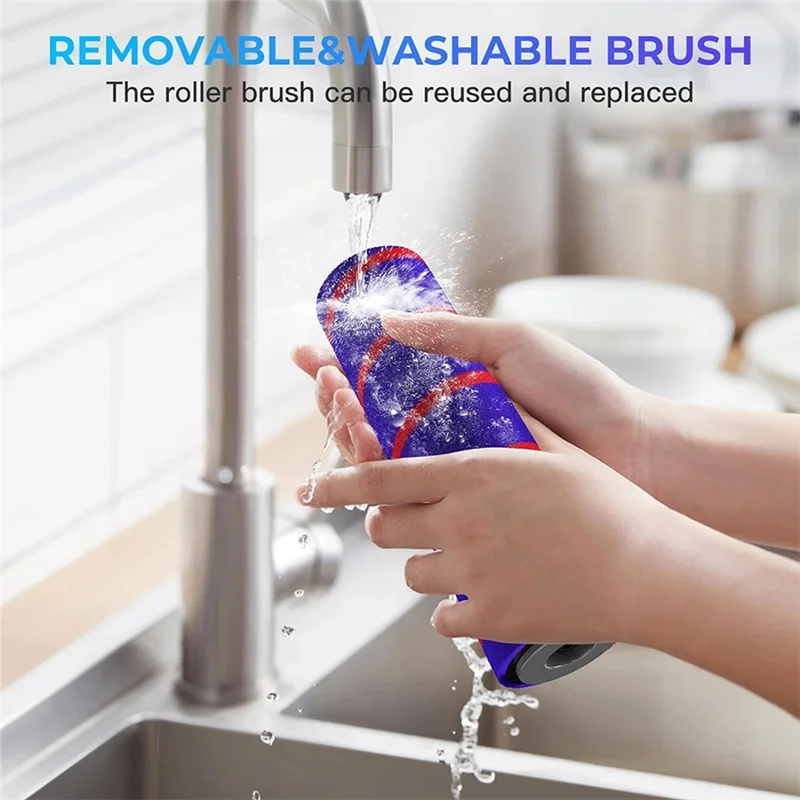 

【Buy&Now】Replacement Soft Roller Brush Head For Dyson G5 V15 V11 V10 V8 V7 Dust Detect Vacuum Attachments