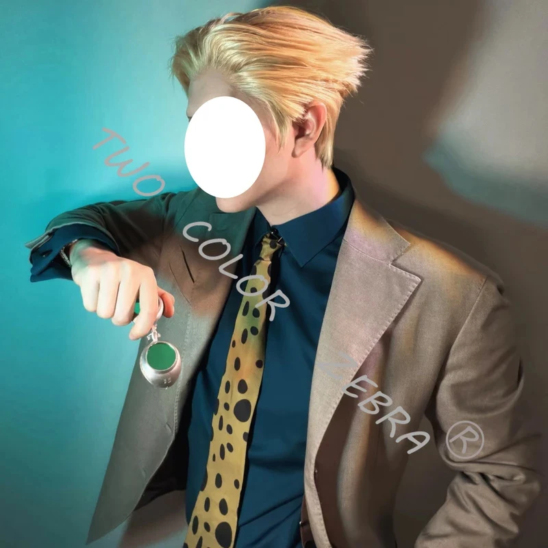 A;3\v,7'd/Nanami Kento Cosplay Anime Jujutsu Kaisen Costume Shirt Coat Tie Suit Set Clothes Props Carnival Comic Con Pw.3;v'6\b/ view 5