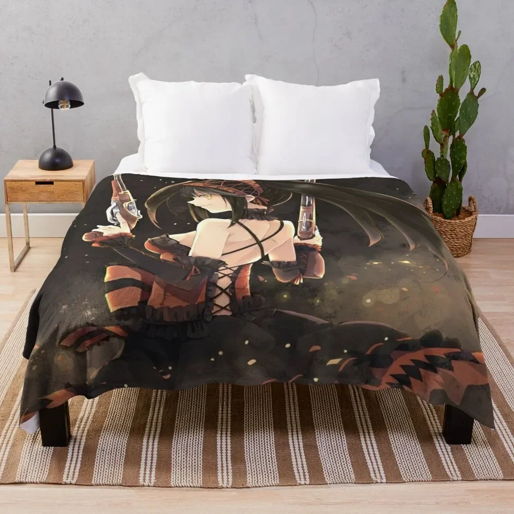 Tokisaki Kurumi - Date A Live Throw Blanket Thermal Heavy Blankets