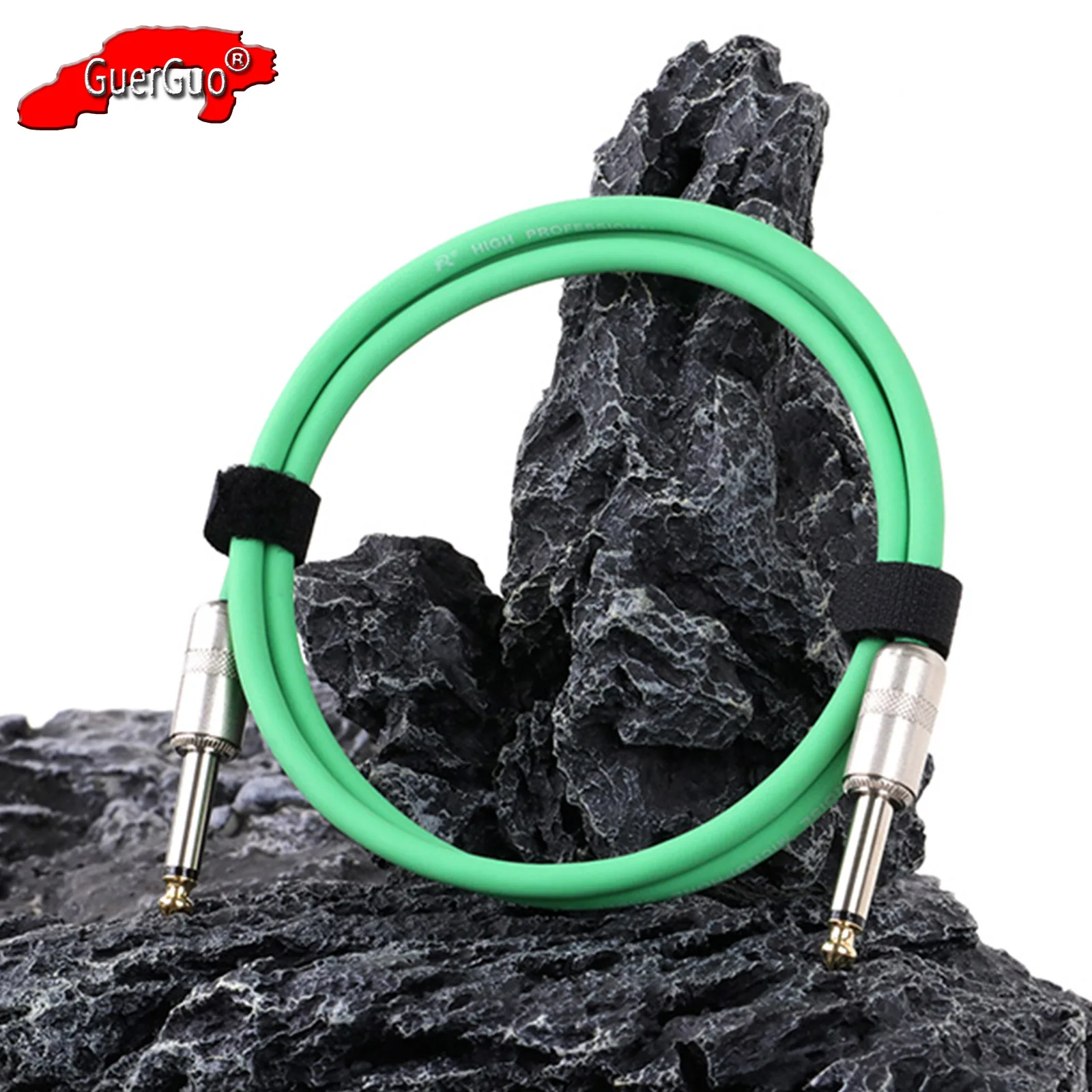 

1/4 Inch Guitar Instrument Cable,1/4" TS Male to Male Plug Audio Cord,Quarter Inch 6.35mm Interconnect Line for Keyboard Amp