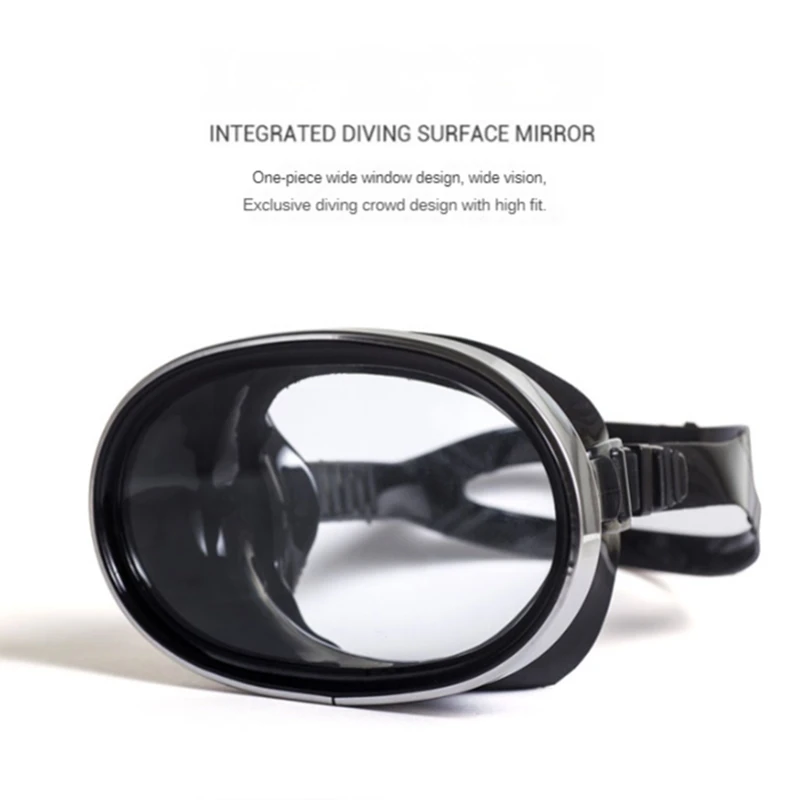 1 Piece HD Field Of View Diving Glasses Tempered Glass Fishermen Fishing Deep Diving