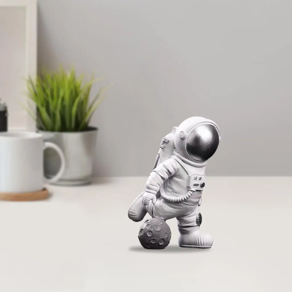 Sculpture d'astronaute artistique, jouets éducatifs amusants, cadeaux, décor de bureau pour Bar à domicile