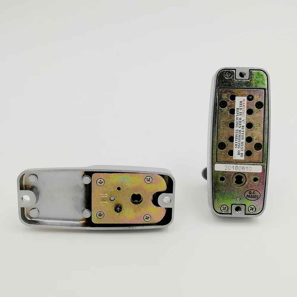 Keyless Door Lock Keypad Mechanical Digital Code Password Combination Security, Keyless Deadbolt Lock No Battery No Power Needed