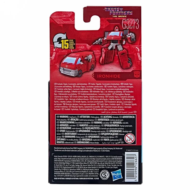 Hasbro Transformatoren der Film G1 Eisenleder Studio Serie 8cm Kern klasse Original Action figur Modell Kind Spielzeug Geschenks ammlung