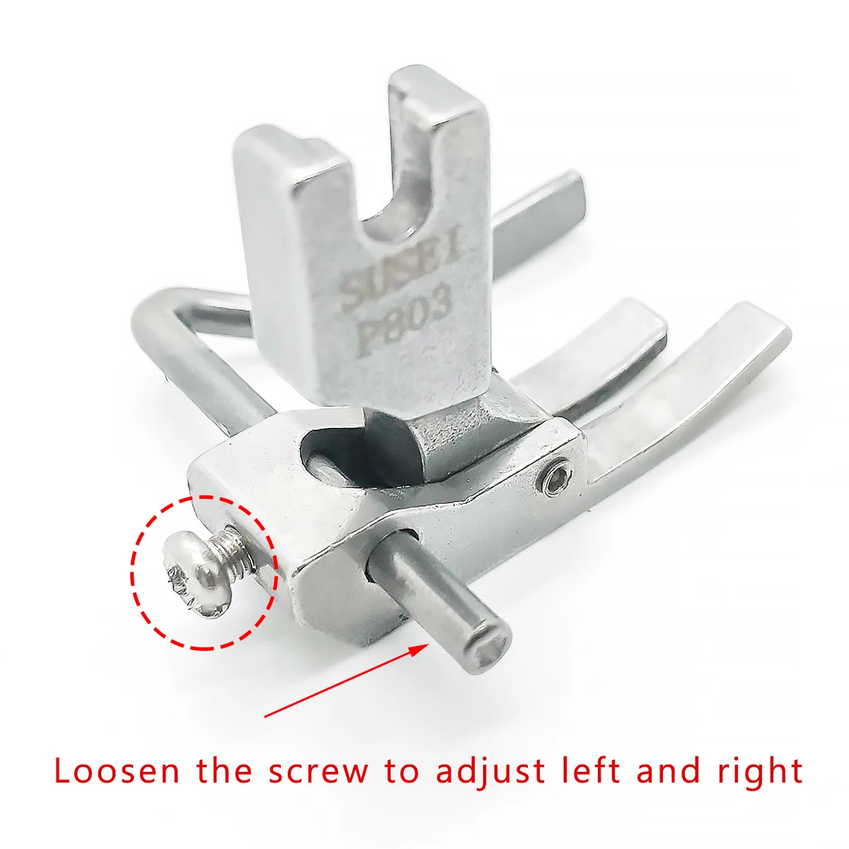 1pcs pc flat car P803 presser foot adjustable width and narrow stop set presser foot, sewing machine open line side presser foo